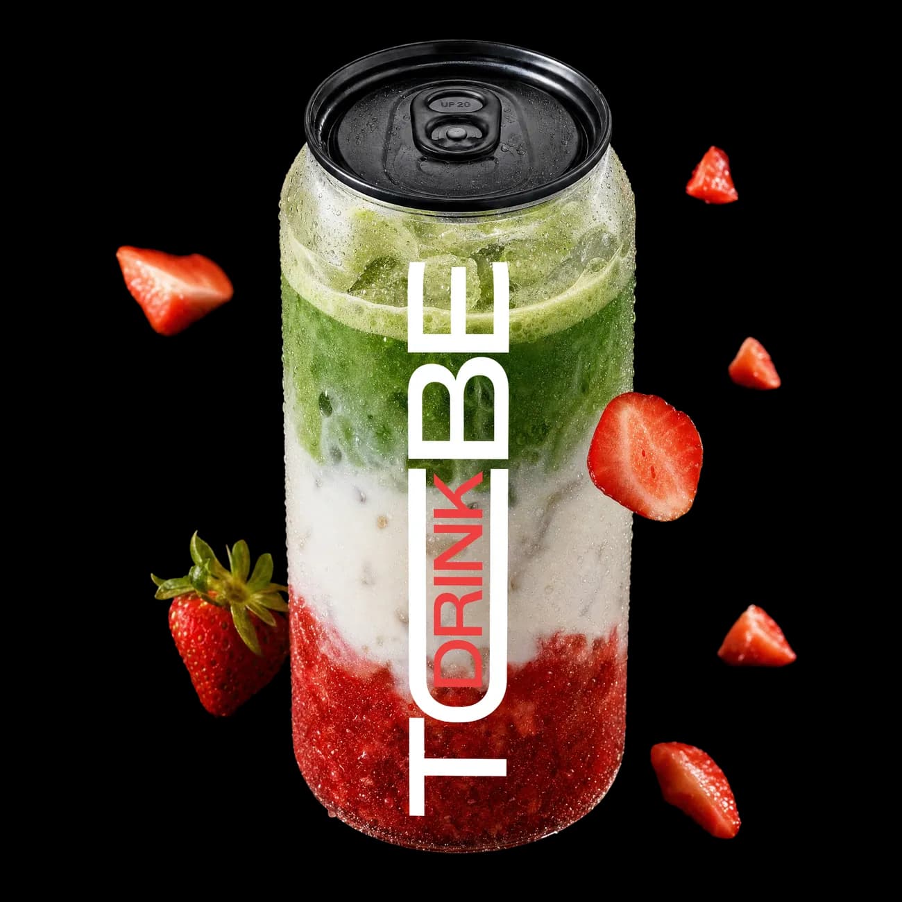 MatchaTube Erdbeere